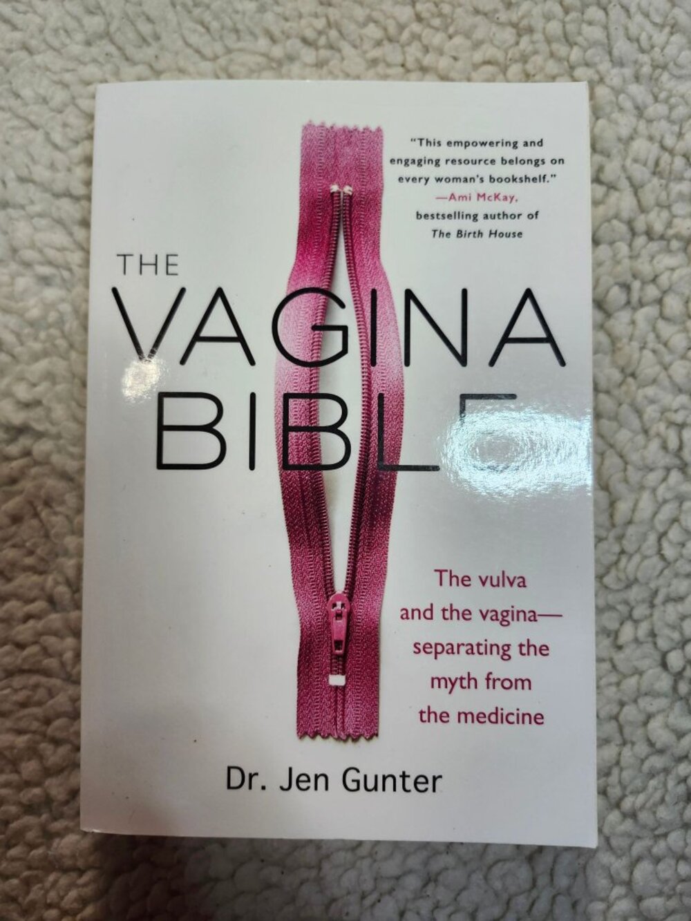 Dr Jen Gunter The Vagina Bible Paperback 2019 Womens Health Guide Myth Busting